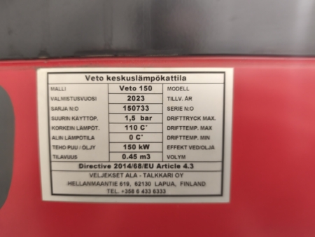 Puide Talu OÜ täisautomaatne 150 kW bioküttesüsteem 15 pilt 22